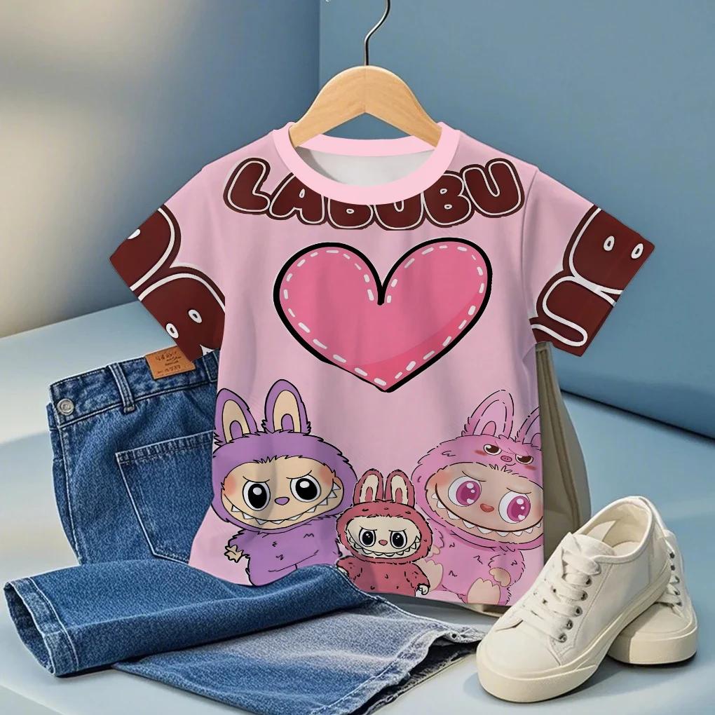 Cute Boys Girls Clothes Cartoon Character Graphic Print Child T Shirts Cool Comfortable Fashion Tops Birthday Party Gifts