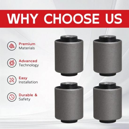 4X Rear Lower LH+RH Control Arm Bushing for 2003 - 2008 Mazda 6