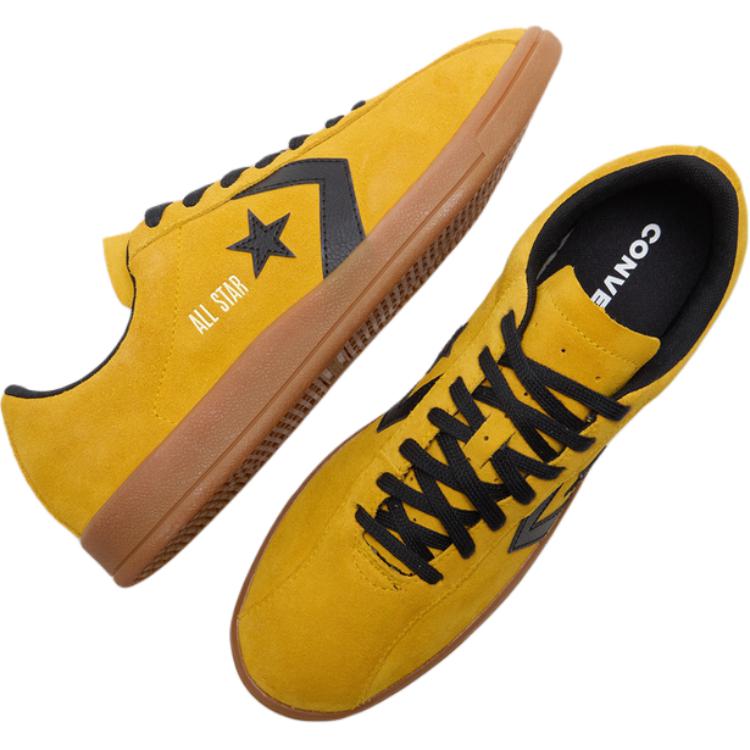 Converse Classic Trainer Comfortable Versatile Wear-resistant Low-top Skate Shoes Unisex Yellow