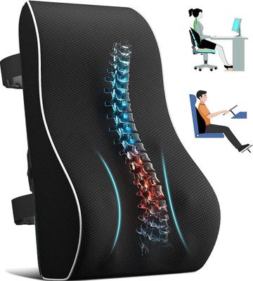 Μαξιλάρι οσφυϊκής υποστήριξης Memory Foam Κάθισμα αυτοκινήτου Μαξιλάρι μέσης ανακουφίζει από τον πόνο στην πλάτη Μαλακό και άνετο για αυτοκίνητο γραφείου στο σπίτι