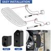 Motorcycle rider pedal front footstep bracket for Harley Davidson Touring Street Road Electra Glide Road King FLHX 2009-