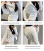 Women's Winter Slim Fit Short Down Jacket - 90% White Duck Down, Warm, Flattering, and Sporty