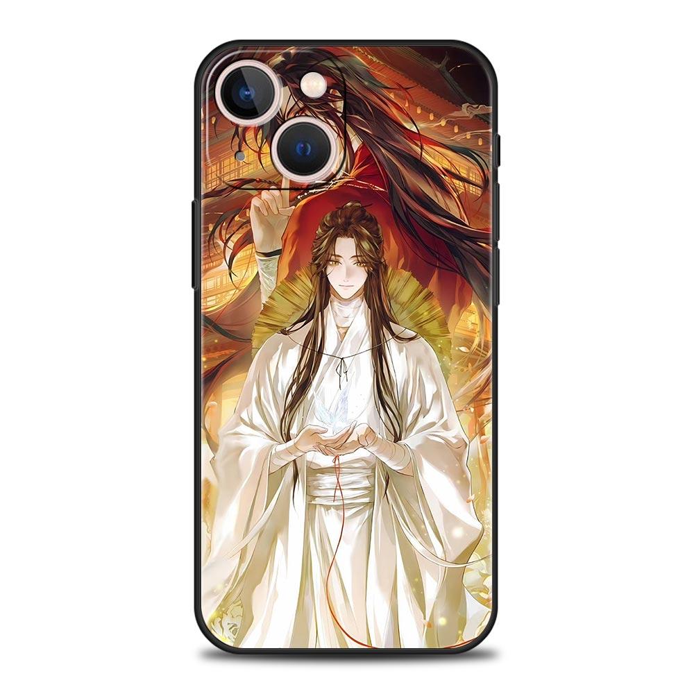Phone Case For iPhone 17 16e 15 14 13 12 11 Pro Max SE 7 8 Plus Shell iPhone 16 Soft TPU Cover Heaven Official's Blessing