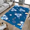 1PC Koala Space Non-Slip Floor Carpet Compatible for Office&Living Room&Bedroom&Dining Room - Flat-Weave Machine-O371