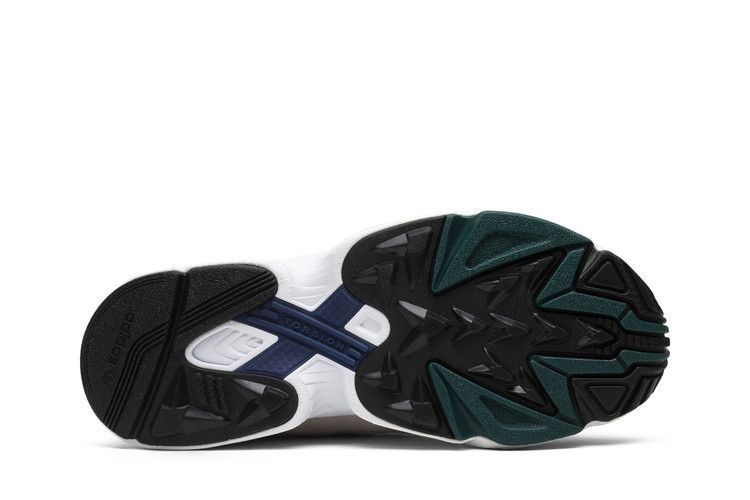 Heren Sneakers adidas Yung-1 Wit Noble Groen Donkerblauw Schoenen Wit/Noble Groen/Donkerblauw
