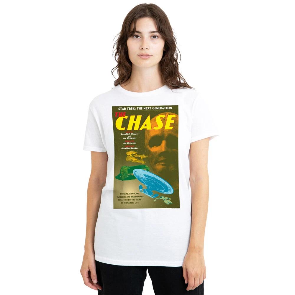 Star Trek TNG Season 6 Episode 20 Ladies T-Shirt S-2XL, White 4XL