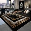 Europe And America Luxury Rugs For Living Room Decoration Home Golden Parlor Large Carpet Non-Slip Bedroom Mat Washable Soft Rug