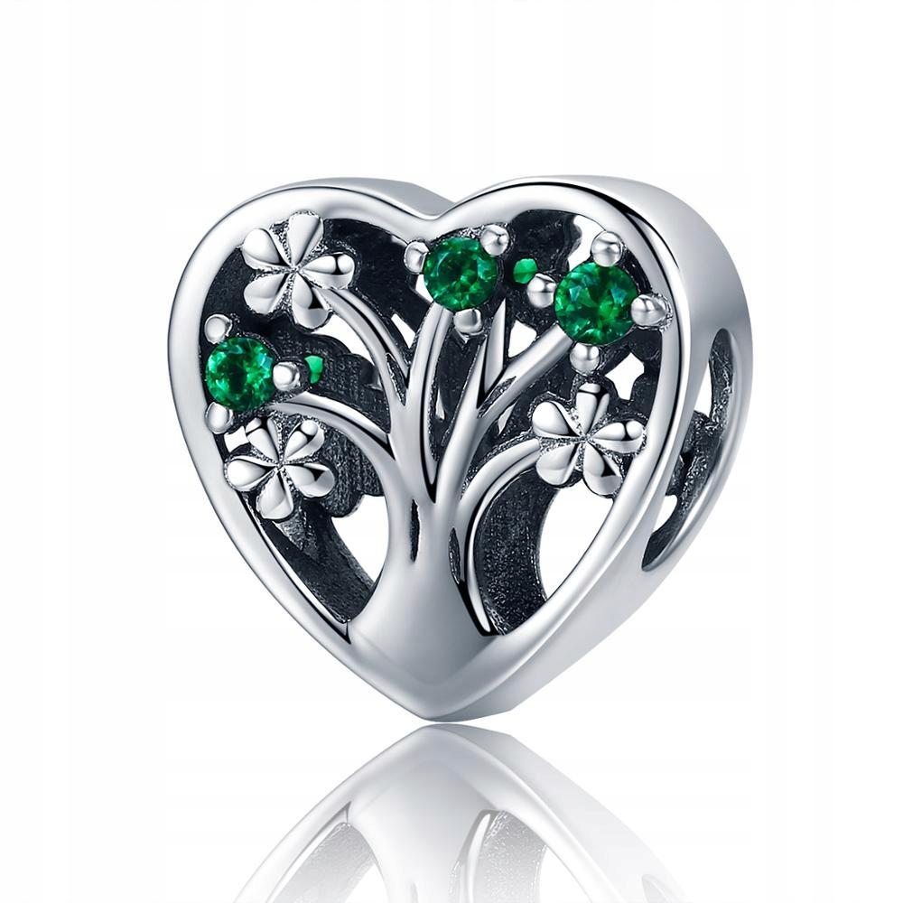 Charms Do Pandora Zawieszka Charms Drzewo Życia Serce Srebro 925 Charmsy Trusky