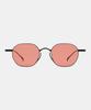 Maeteupeojeu Mp-14 Titanium Red Sunglass Black