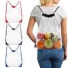 Clear Waterproof PVC Large Capacity Drawstring Bag Adjustable Stadium Travel Beach Storage Backpack Outdoor Supplies