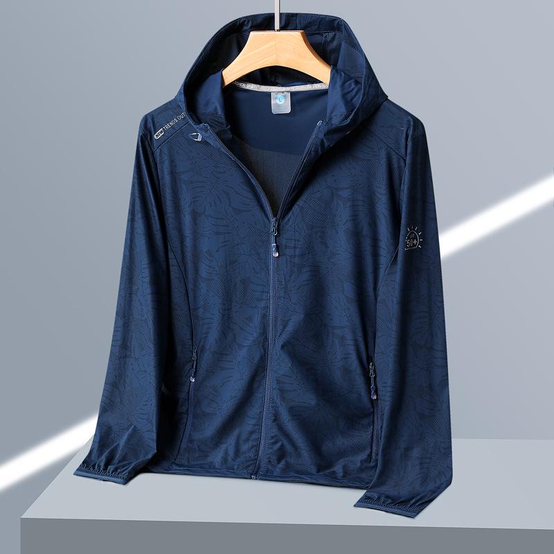 UPF50+ Men's & Women's Hooded Camouflage Sun Protection Jacket - Anti-UV Ice Silk for Summer