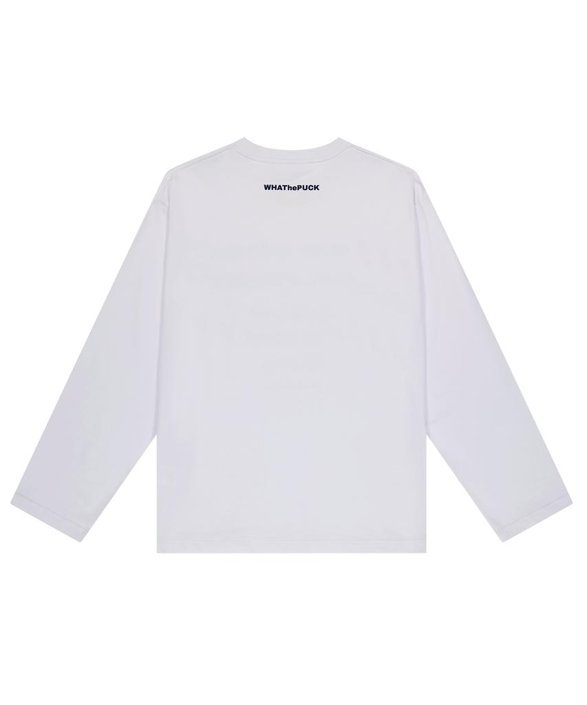 WHATHEPUCK Alone T-Shirt White