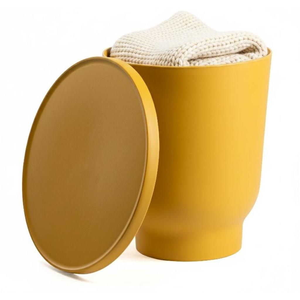 Minimalist Otto1 Yellow Side Table
