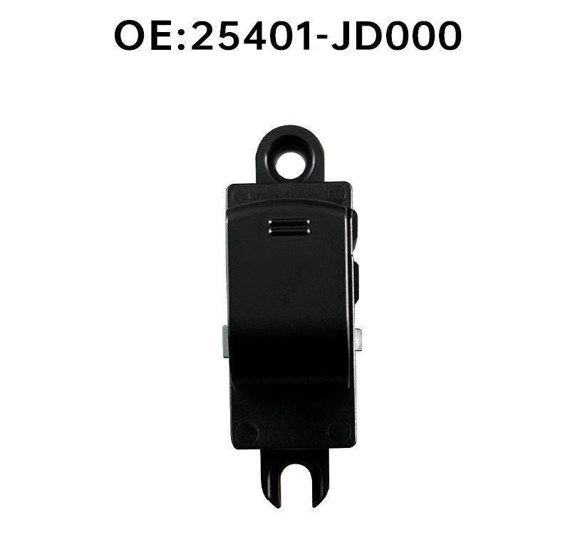 25401-JD000: Compatible with Nissan Teana Passenger Side Window Regulator Switch