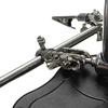 LED Magnifying Magnifier Glass with Light On Stand Clamp Arm for Jewellery Making Black Soldering Iron Stand Hands