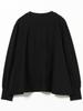 BEAMS Life Store by BEAMS Women's Land & Water V-Neck Cardigan, Long Sleeve Tee, Quick-Drying and UV Protection, Black, One Size