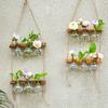 Creative Hydroponic Plant Wall Hanging Glass Vase Garden Wall Decor Flower Arrangement  Home Decoration Party Gift Vase