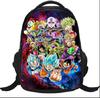 Anime Peripheral Dragon Ball Backpack Dragonball Student School Bag Wukong Polyester Backpack Backpack