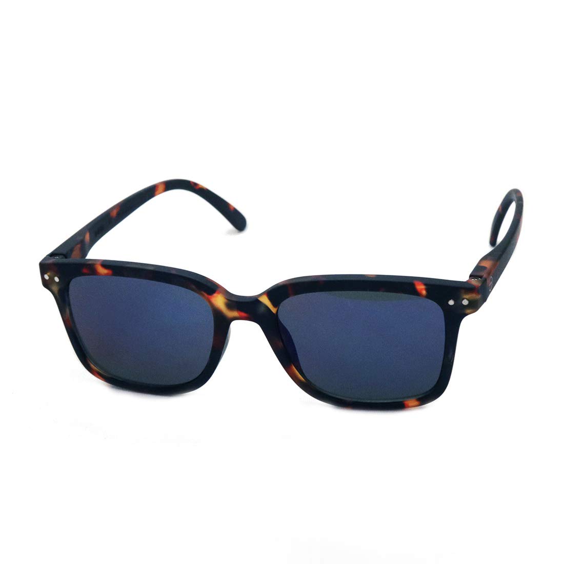 

Sunglasses Model Square [Ijipiji] #L (Tortoise/Blue Mirror)