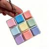Cute Pastel Keyboard Fidget Keychain Clickable Buttons Fun Stress Relief Toy Ideal Holiday Gift for Kids Adults Office Staff
