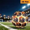 Vibrant Roots Sunshine Soccer Ball Suitable for Both Training and Competition Suitable for Training, Competition, and Indoor and Outdoor Sports.