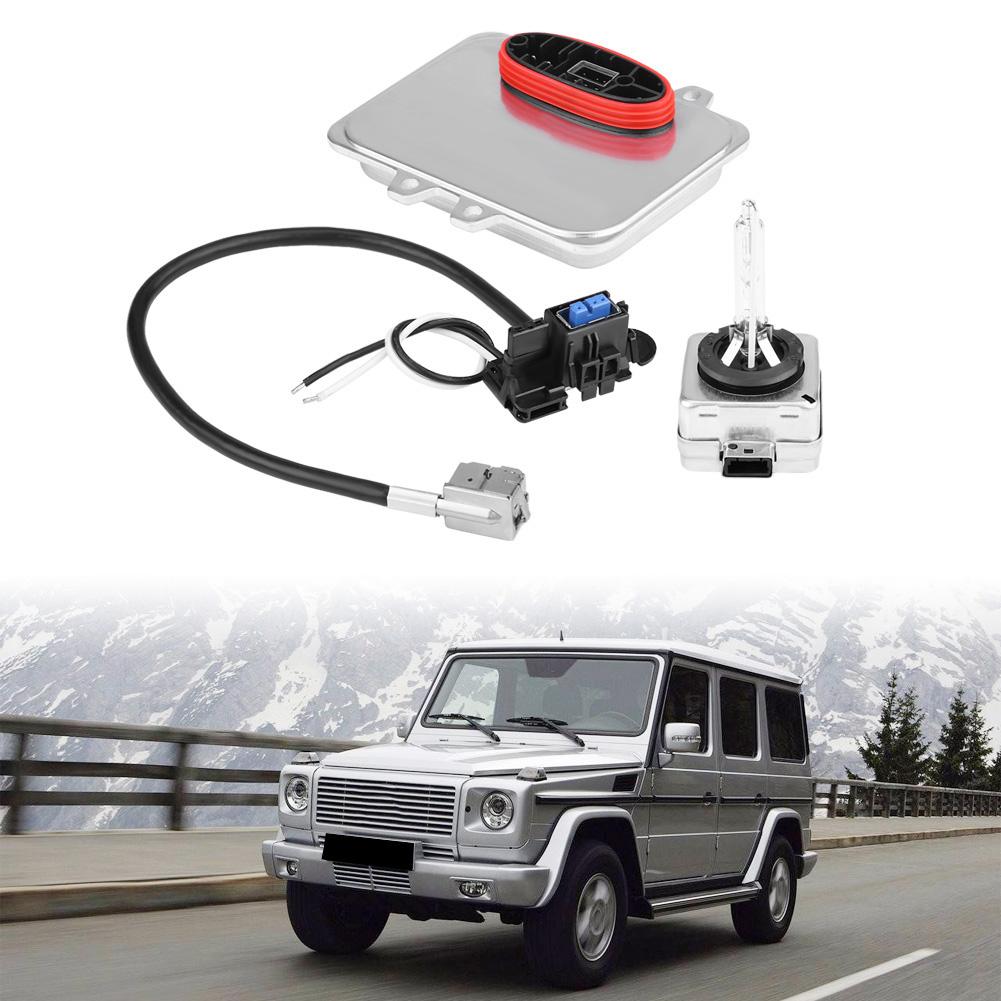 3Pcs Xenon HID Headlight Ballast Control Unit Module Bulb Kit for Cadillac Escalade 5DV00900000