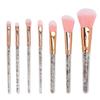 7PCS Makeup Brush Set Foundation Powder Concealers Eye Shadows Soft Brush Stylish Handle Cosmetic Tool