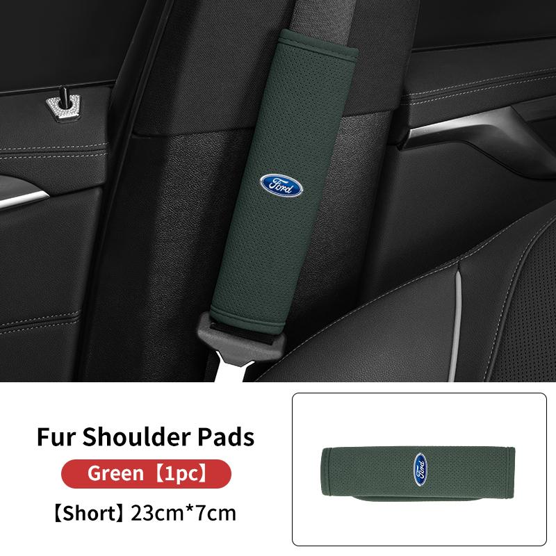 For Ford Car Styling Seat Belt Shoulder Cover Neck Protector Auto Interior Accessories Focus Mk2 Mk3 Mk4 Fiesta Ranger Mondeo