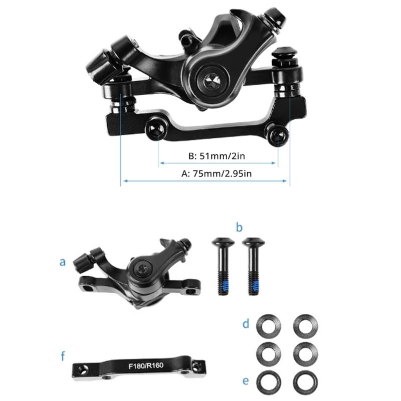 Advanced Mechanical Disc Brakes Road Bike Mechanical Disc Brakes Speed Brakes for Long Distances Cycling