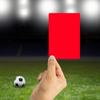 Yellow Card Football Referee Cards PVC Soccer Referee Red Yellow Card  Training