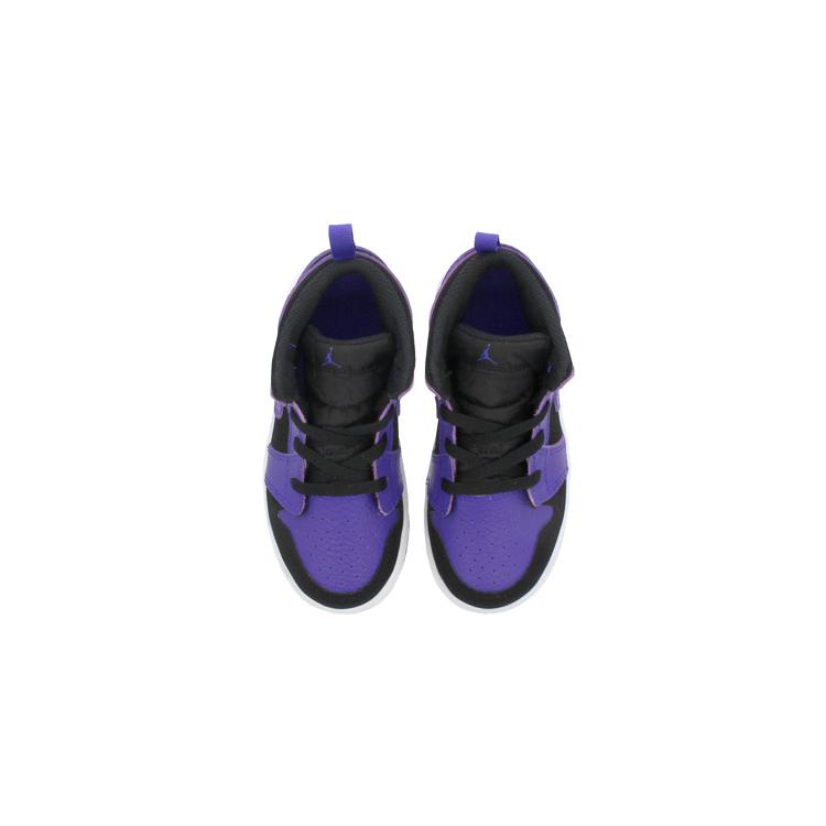 Jordan Zapatillas Air Jordan 1 Mid TD 'Dark Concord' de caña media para bebé Negro Azul Infantil y Bebé 640735-051