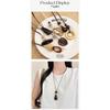 Vintage New Chinese Style Irregular Pendant Long Clavicle Chain Necklace For Women