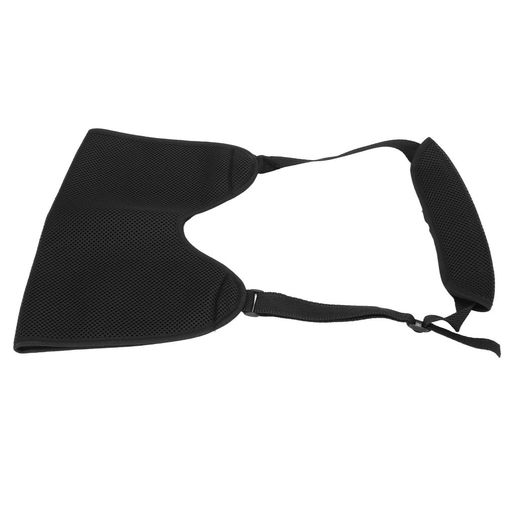 Mesh Shoulder Sling Adjustable Breathable Stable Arm Brace for Wrist Arm Injury BrokenBlack