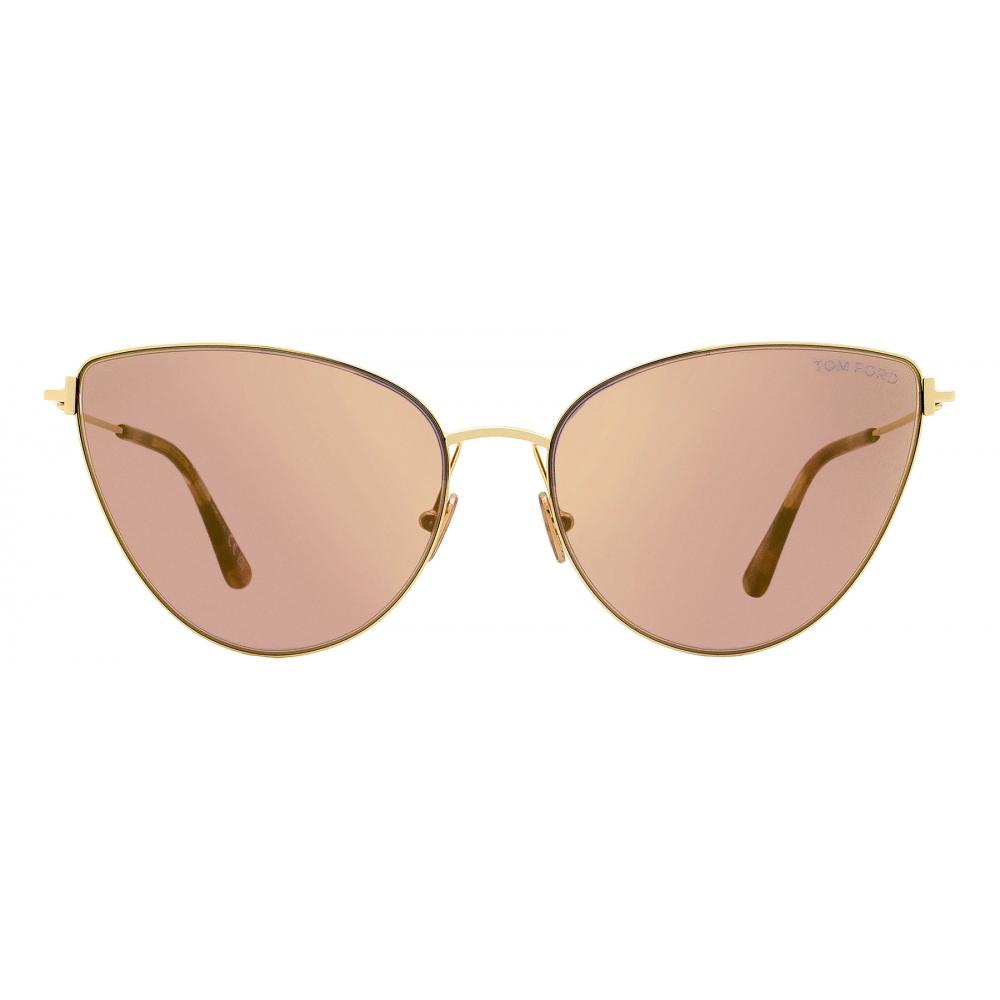 Women S Cat Eye SunglaSSeS Tf1005 anaiS 02 28z Gold roSe Havana 62mm 28z