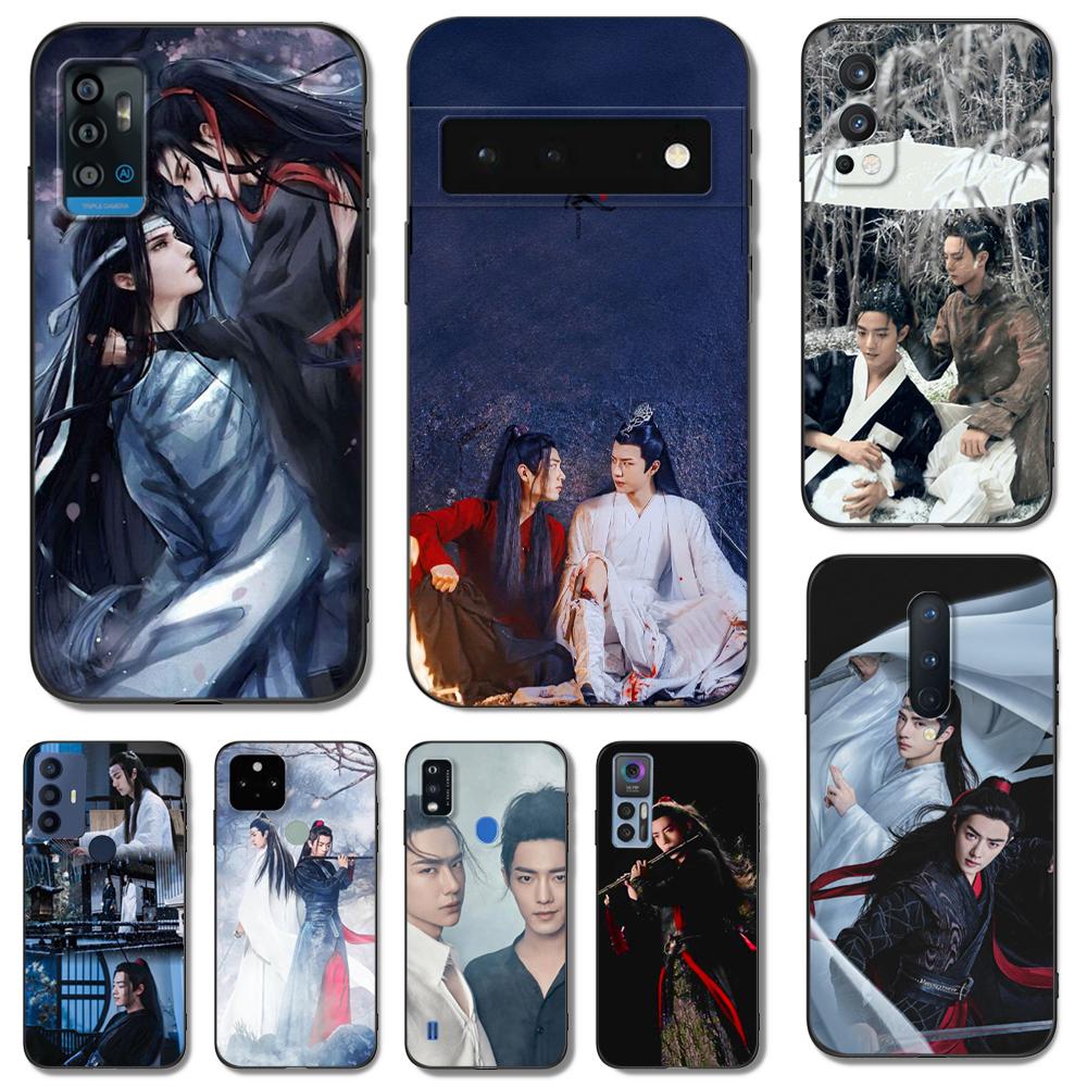 

Black Tpu Case For google pixel 4 4A 4XL 5 5A 5XL 6 6A 7 PRO Cover ChenQingLing