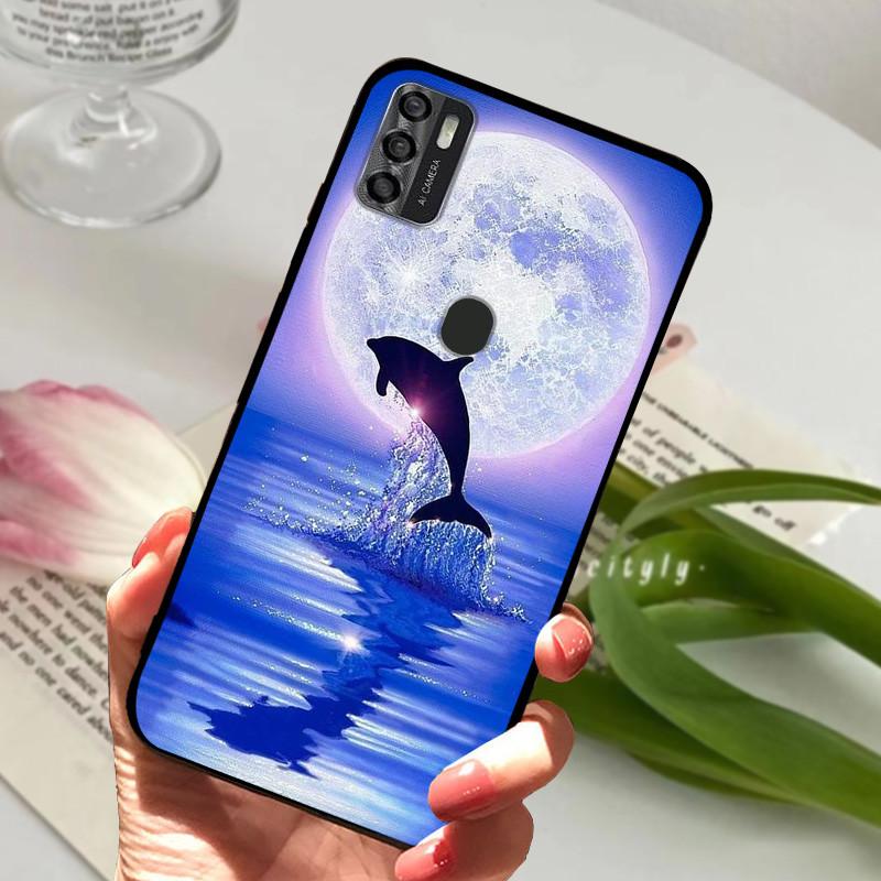 For ZTE Blade A7s 2020 Case 6.5'' Cool Painted Cover Soft Silicone Phone Case For ZTE Blade A7s 2020 A7020 Cover Back Coque Capa