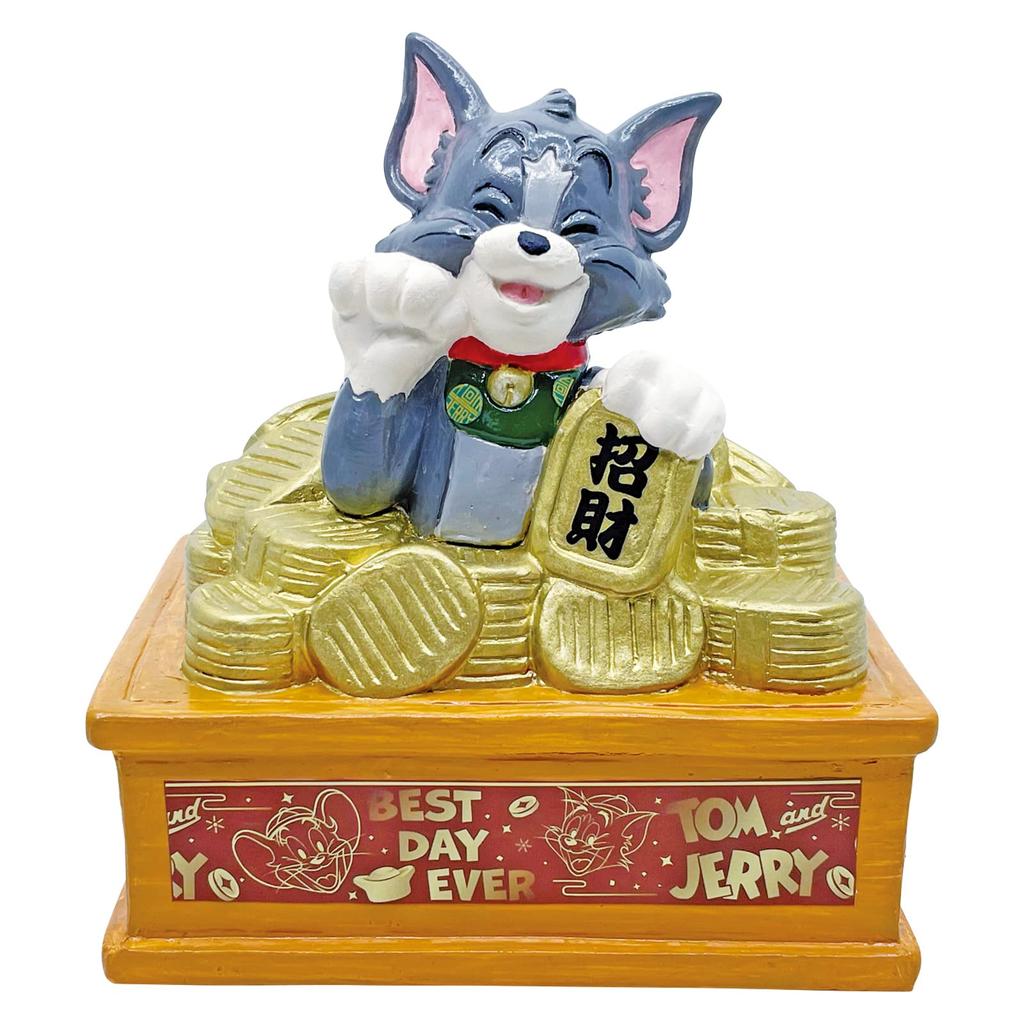 Tom and Jerry Piggy Bank with Lottery Ticket Stand, 13cm, SAN3847
