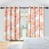 2Pcs Cute Rabbit Window Curtains Bedroom Living Room Thermal Insulation Blackout Drapes Home Decor Washable Polyester Material