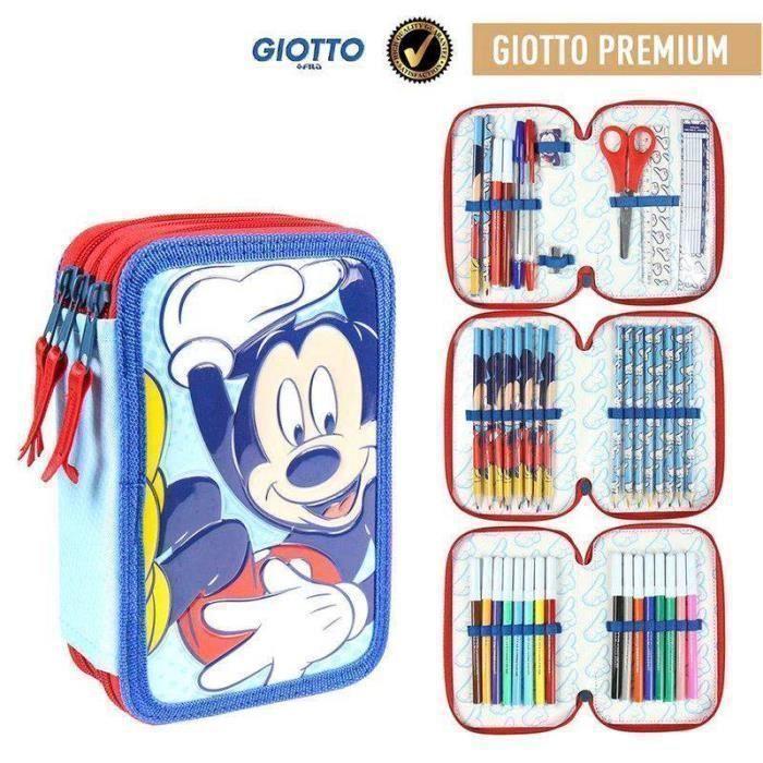 Trousse À Crayons - Ocio Stock - Disney Mickey - 12,5x19,5x6,5cm - Enfant - Mixte