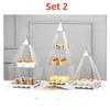 table display rack bread table fruit tray Gold Dim sum Creative cake rack Snack decoration Dessert rack cake decorating tools