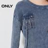 ONLY Washed Drop-Shoulder Knit Sweater