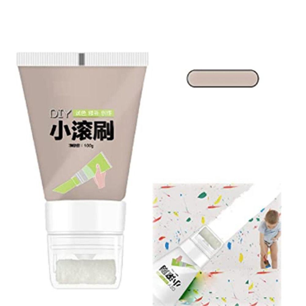 Household Supplies Small Rolling Brush Wall Latex Paint Wall Repair Cream Rolling Brush Brush for Wall Repair Paste Roller