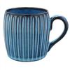 HAMATO Hasami Ware Rizaemon Kiln Blue Carved Mug 320ml
