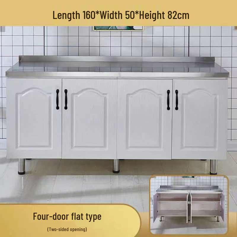 Economical Stainless Steel Kitchen Cabinet for Rental Homes