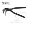 Multifunctional Elbow Straight Handle Hand Seamer Crimping Folding Tool
