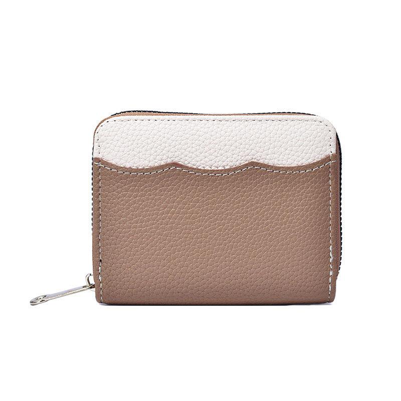 New Textured Multifunctional Zipper Change Bag Women's New Japanese and Korean Fashion Coin Bag Card Bag