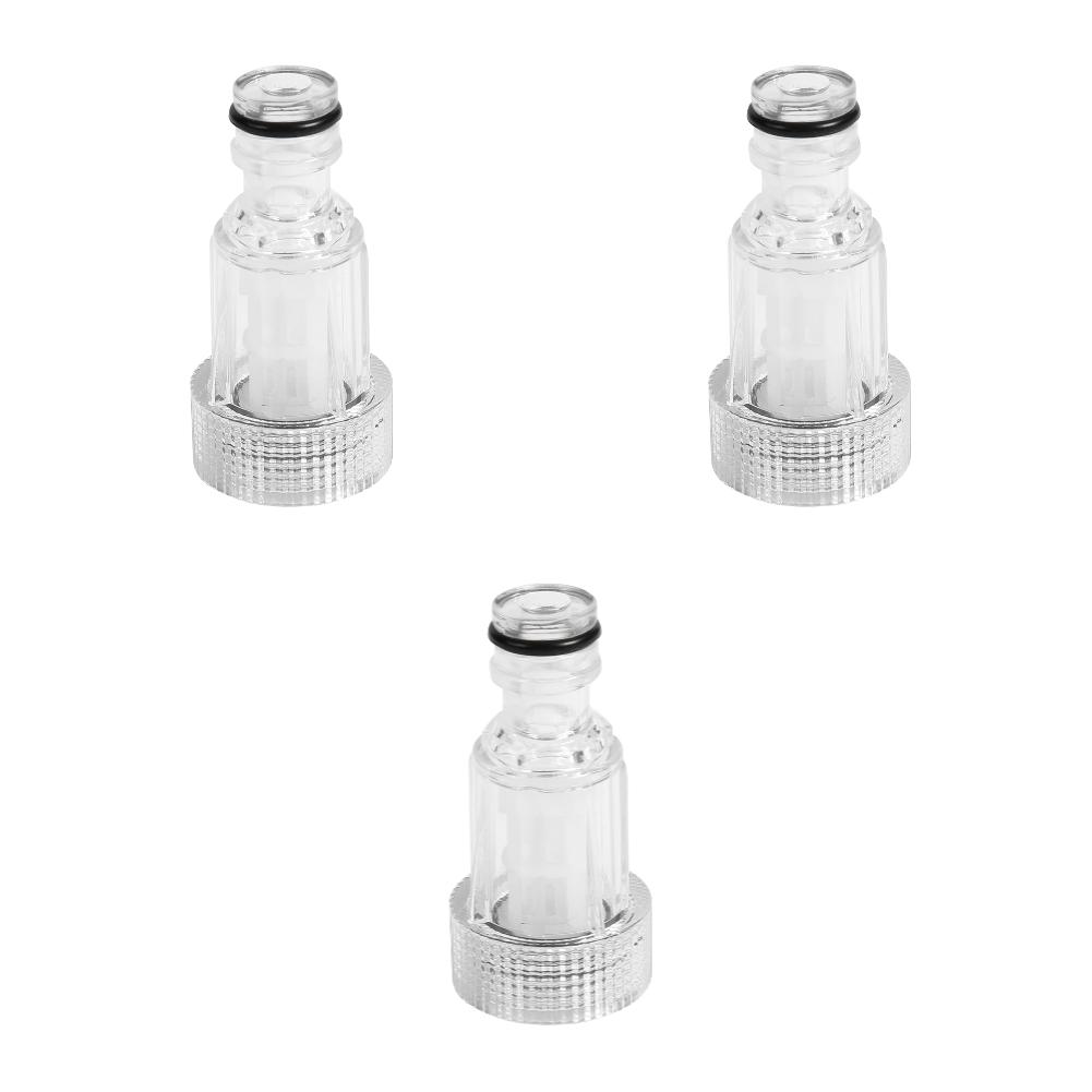 1-6pcs Car Clean Machine Water Filter 175PSI High Pressure Washer Connection For Karcher K2-K7 Series Garden Pipe Hose Adapter