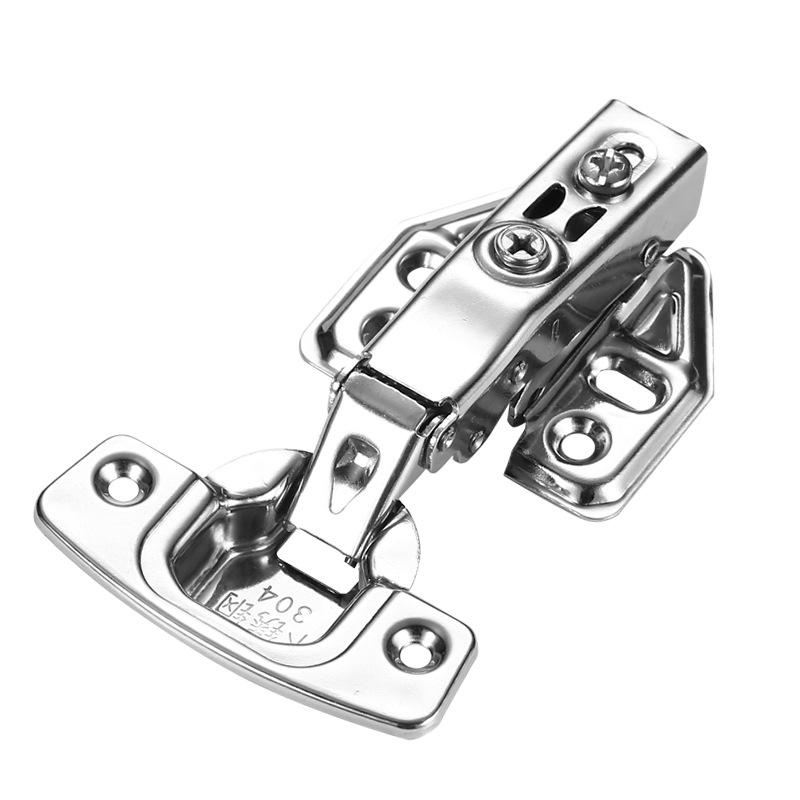 304 Stainless Steel Hydraulic Cabinet Door Hinge with Damping Spring