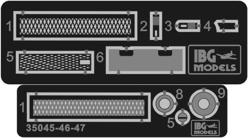 IBG 1/35 Scale Polish Army TKS Small Tank with 20mm Gun, Metal Gun Barrel and Two Tank Crew Figures, Plastic Model Kit PB35046