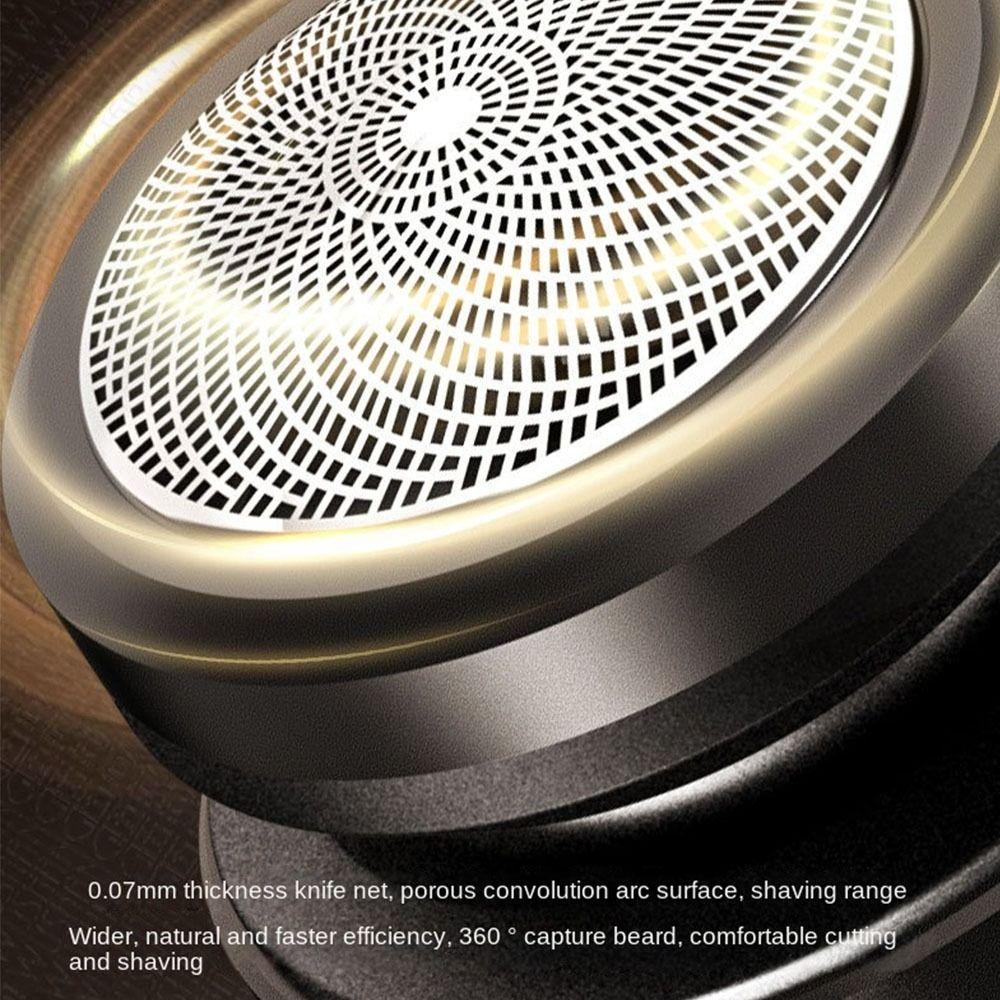 LED Digital Men's Electric Shaver TYPE-C Rechargeable Shaving Shaver Portable Beard Trimmer Home